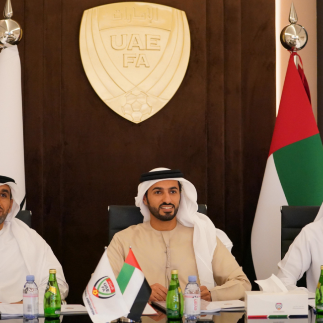 راشد بن حميد النعيمي : نضع إمكانياتنا في خدمة الكرة العراقية