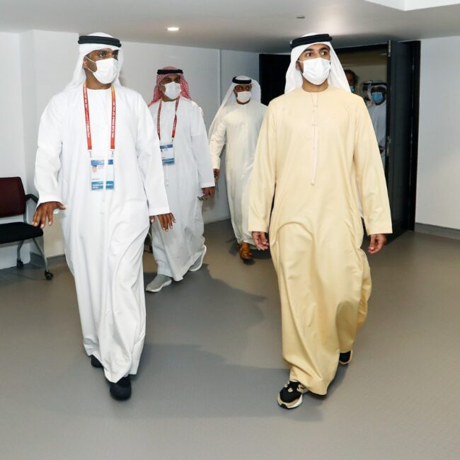 راشد بن حميد النعيمي يعلن جاهزية ملاعب أبوظبي لانطلاقة كأس العالم للأندية الإمارات 2021