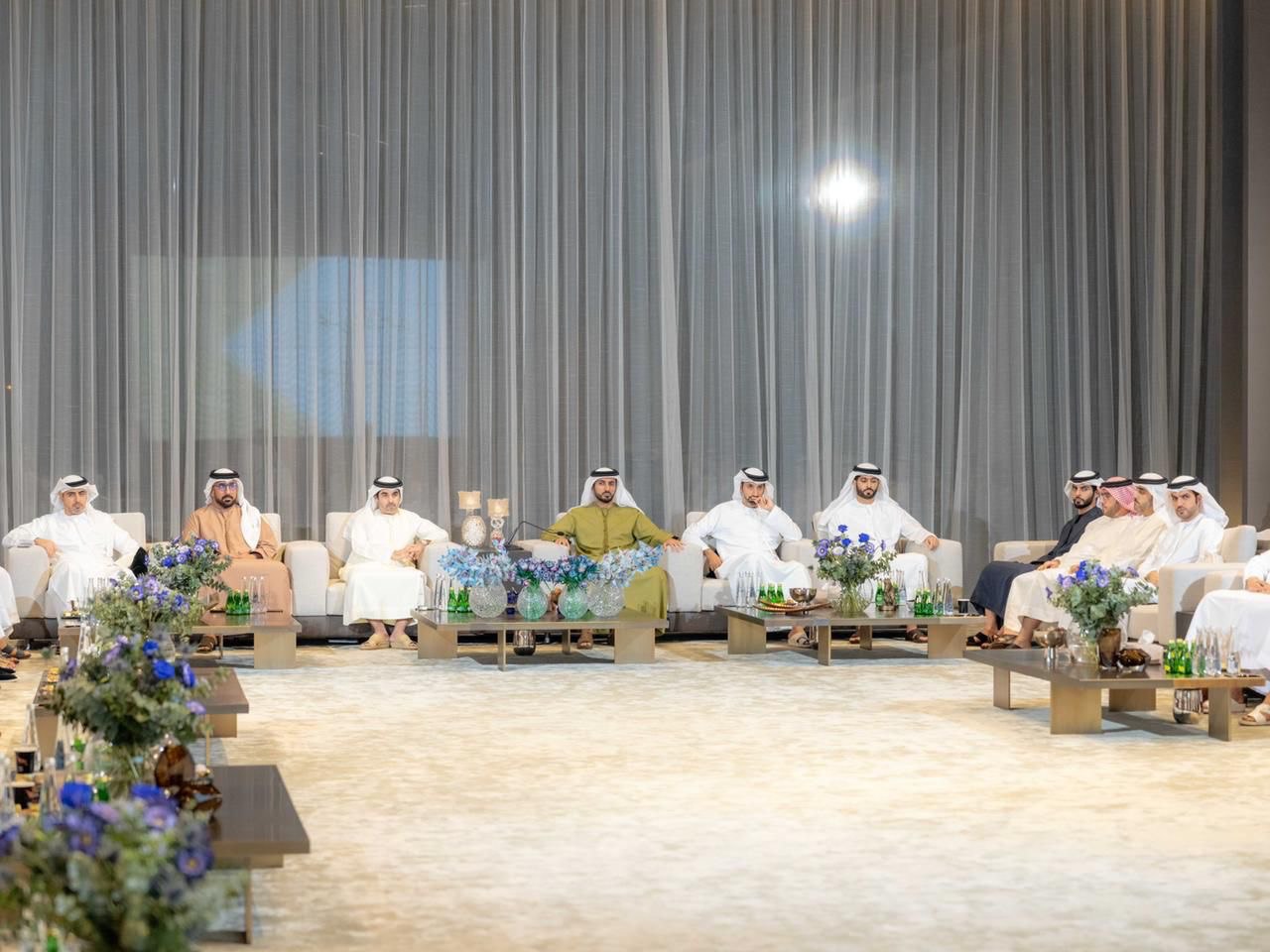 Rashid Rrr Rashid bin Humaid Ramadan Majlis discusses promotion of artificial ...