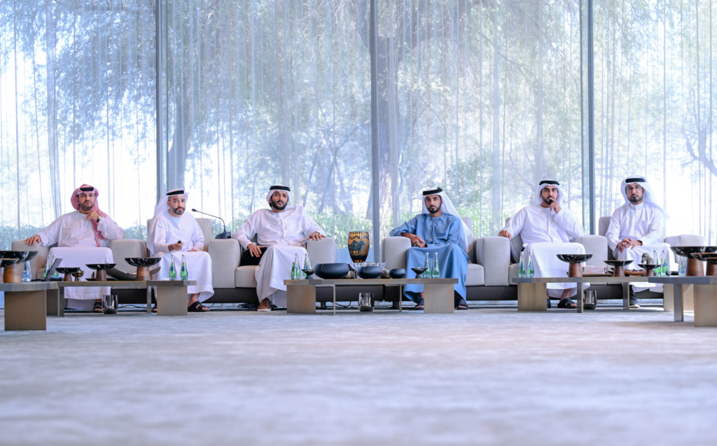 Rashid Rrr Rashid bin Humaid chairs Masfout Development Committee meeting - RRR