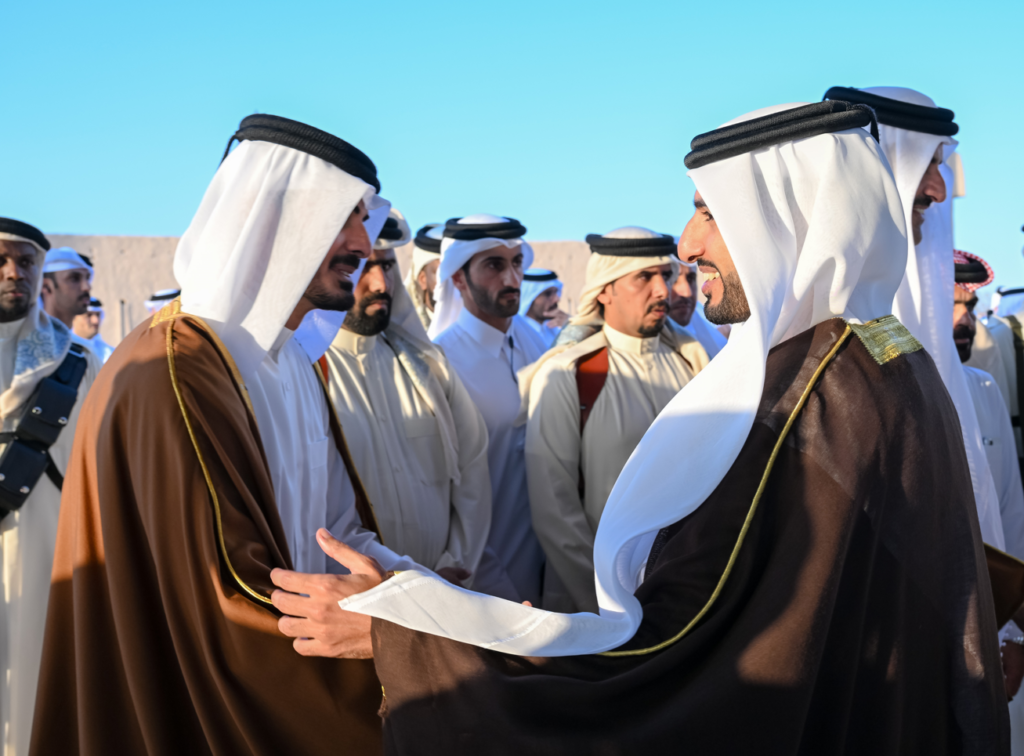 Rashid Rrr Rashid bin Humaid attends Sheikh Khalifa Al Thani's wedding in Qatar - RRR