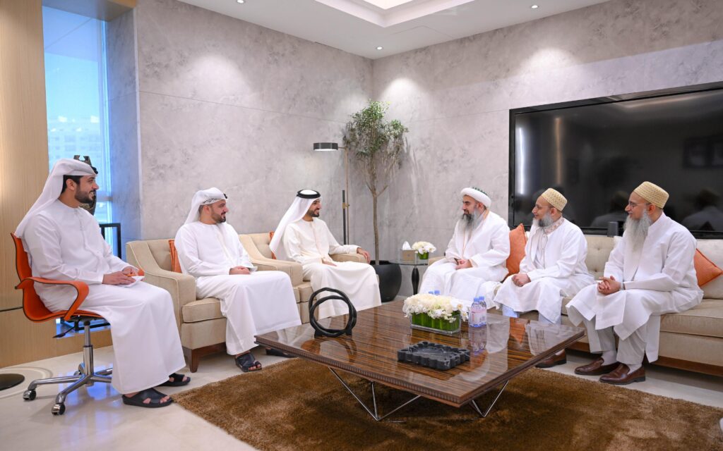 Rashid Rrr Rashid bin Humaid received Husain Burhanuddin - RRR